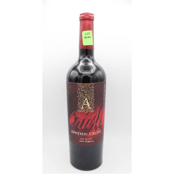 2020 APOTHIC CRUSH RED BLEND 750ML 14%