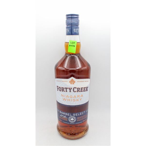 FORTY CREEK NIAGARA WHISKY BARREL SELECT CANADIAN