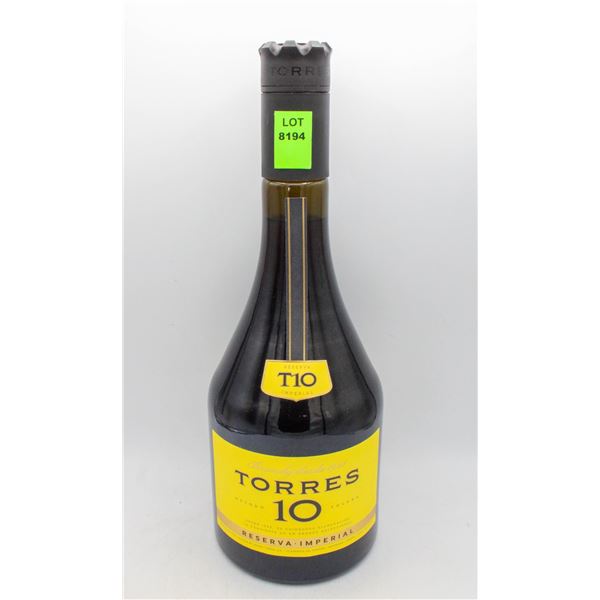 T10 RESERVA BRANDY DESDE 750ML 40%