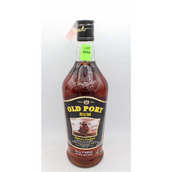 OLD PORT RUM DELUXE CRAFTED RUM 750ML 42.8%