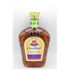 Image 1 : CROWN ROYAL FINE DE LUXE CANADIAN WHISKY 750ML