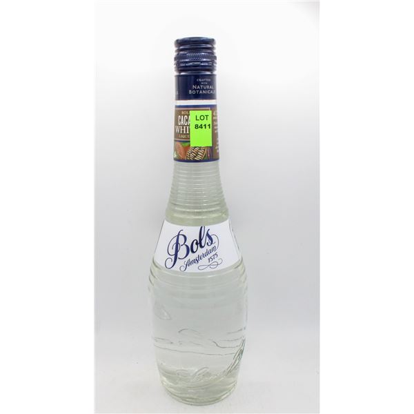 BOLS AMSTERDAM 1575 CACAO WHITE LIQUEUR 750ML