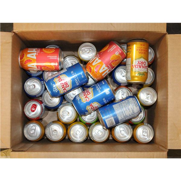 LOT OF SODA AND OTHER NON ALCOHOLIC BEVERAGES