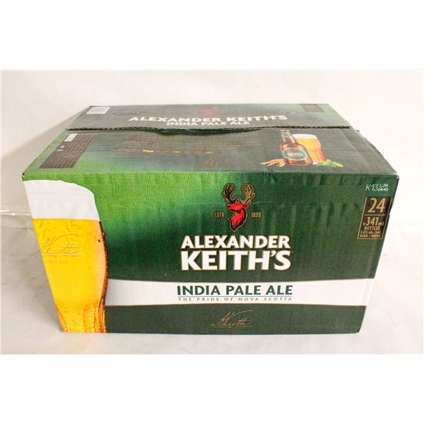 24 BOTTLES OF ALEXANDER KEITH'S INDIA PALE ALE