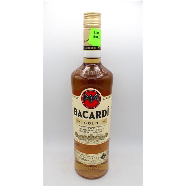 BACARDI GOLD SUPERIOR GOLD RUM 750ML 40%