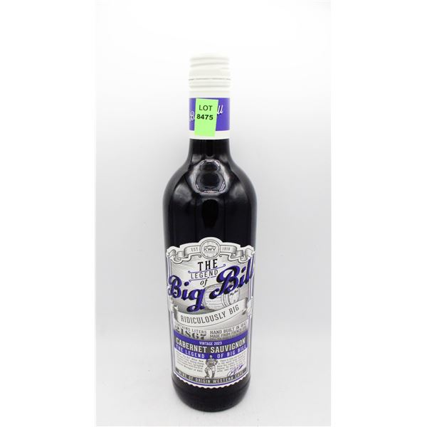 THE LEGEND OF BIG BILL CABERNET SAUVIGNON 750ML