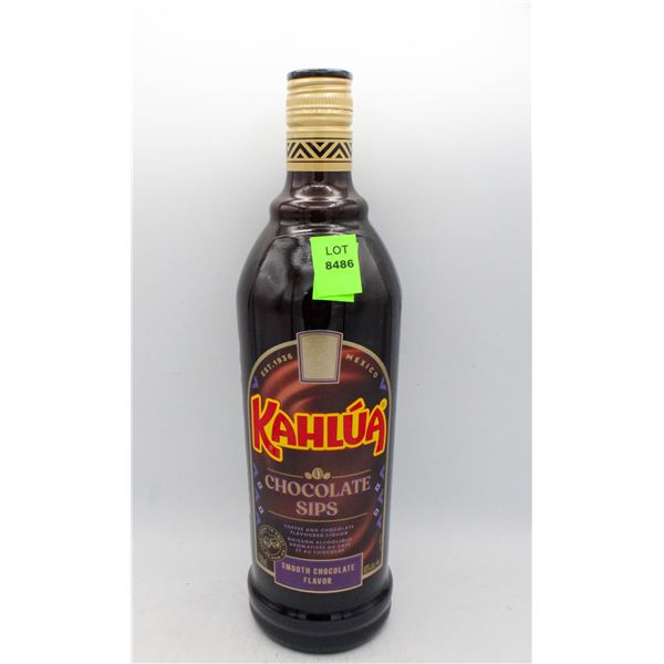 KAHLUA CHOCOLATE SIPS COFFEE LIQUOR 750ML 16%