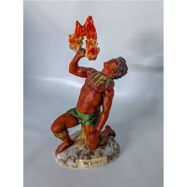 VINTAGE HAWAIIAN DISTILLERS OKOLEHAO FIRE DANCER