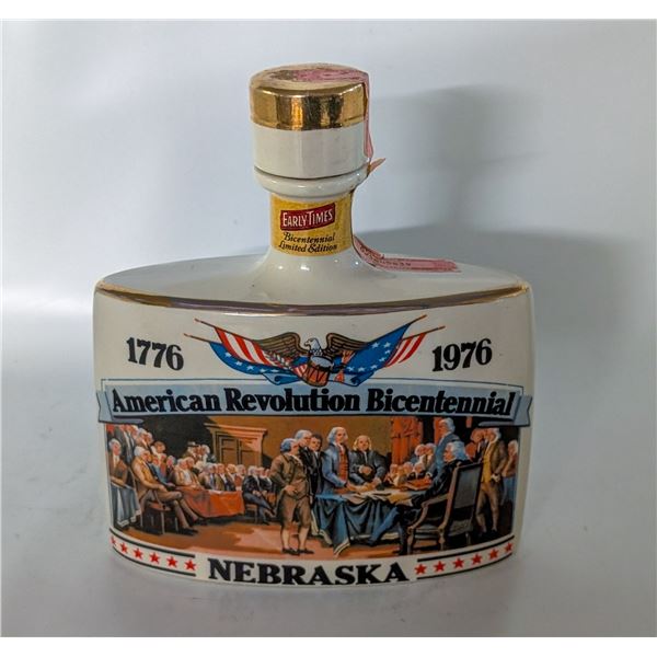 VINTAGE 1976 EARLY TIMES BICENTENNIAL NEBRASKA