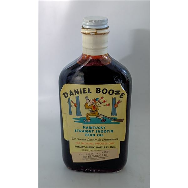VINTAGE DANIEL BOOZE KAINTUCKY STRAIGHT SHOOTIN