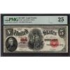 Image 1 : 1907 $5 Legal Tender Note PMG 25
