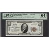 Image 1 : 1929 $10 Union Springs AL National PMG 64EPQ
