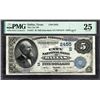 Image 1 : 1882 $5 Dallas TX National PMG 25