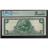 Image 2 : 1902 $5 Portland ME National PMG 25