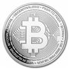 Image 1 : Bitcoin 1 oz Silver Round Coin