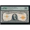 Image 1 : 1922 $10 Gold Certificate PMG 55