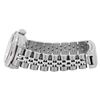 Image 7 : Rolex Ladies Quickset Stainless Steel Silver Index Diamond And Ruby Date Watch W