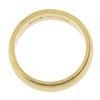 Image 2 : Tiffany & Co. 14k Gold 5.3mm Wide Domed Polished Stackable Wedding Band Ring