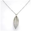 Image 1 : 18K WG Eichhorn Diamond Pendant and Chain