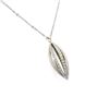 Image 3 : 18K WG Eichhorn Diamond Pendant and Chain