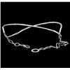 Image 3 : 0.36 ctw Diamond Bracelet- 14KT White Gold