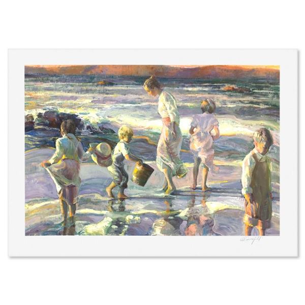 Frolicking at the Seashore by Hatfield, Don