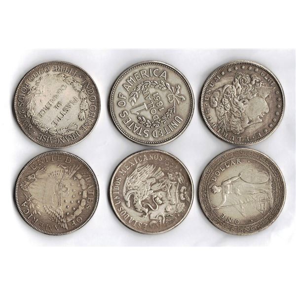 Six Token Replica Coins