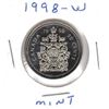 1998 Canadian Half Dollar,  Mint, Winnipeg Mint