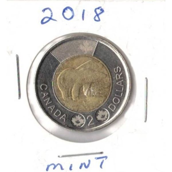 2018 Canadian Toonie, Mint