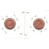 Image 2 : Canadian Small Cent Pennys, Non-Magnetic