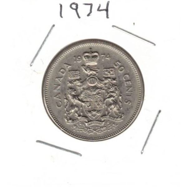 1974 Canadian Half Dollar