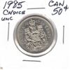 Image 1 : 1985 Canadian Half Dollar UNC
