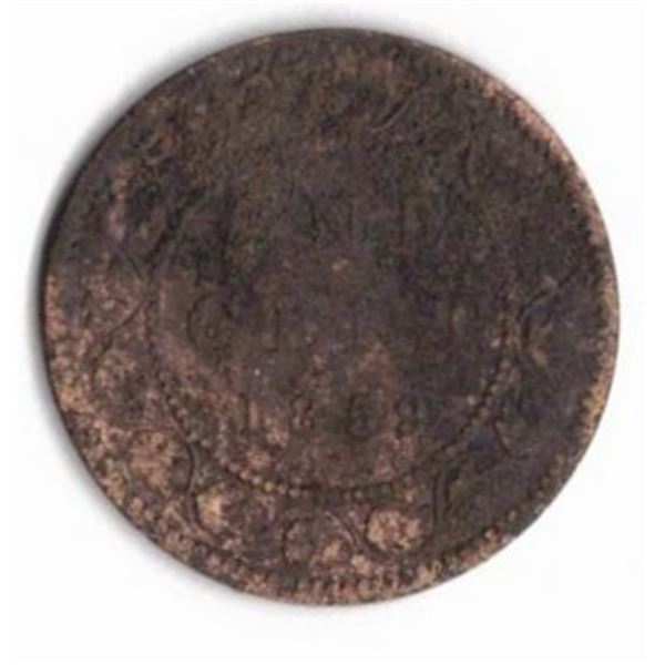 1859 Canadian Large One Cent