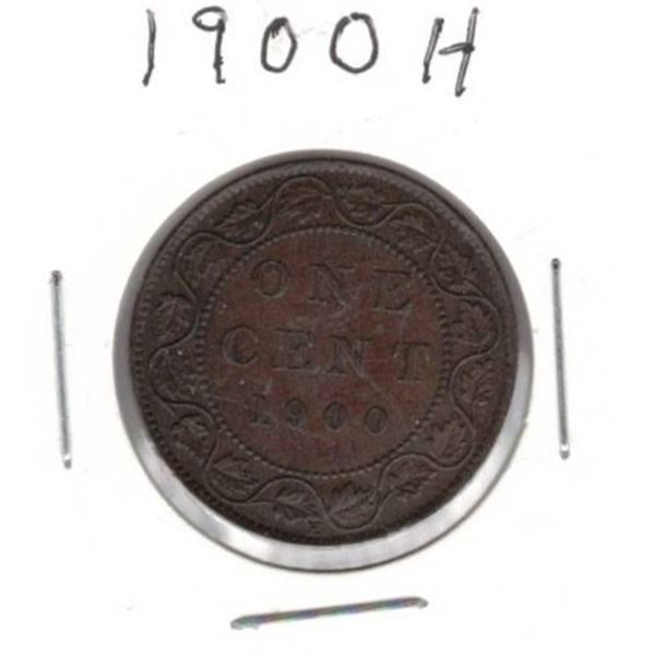 1900-H Canadian Large One Cent
