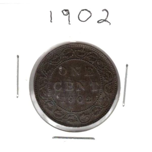 1902 Canadian Large One Cent