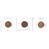 THREE 1947 Small Cents
