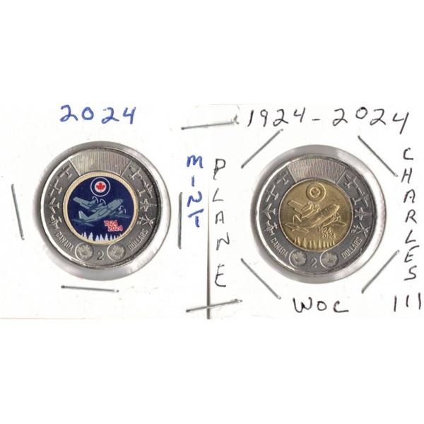 Canadian Toonies, RCAF WC & WOC