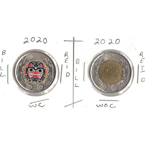 Canadian Toonies, Bill Reid WC & WOC