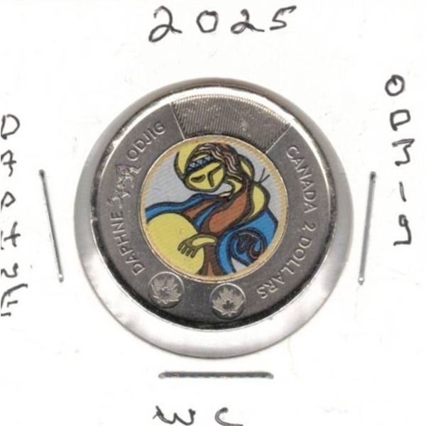 Canadian Toonie, Daphne Odjig, WC