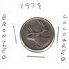 Image 1 : Canadian Quarter, Off Coloured Coin
