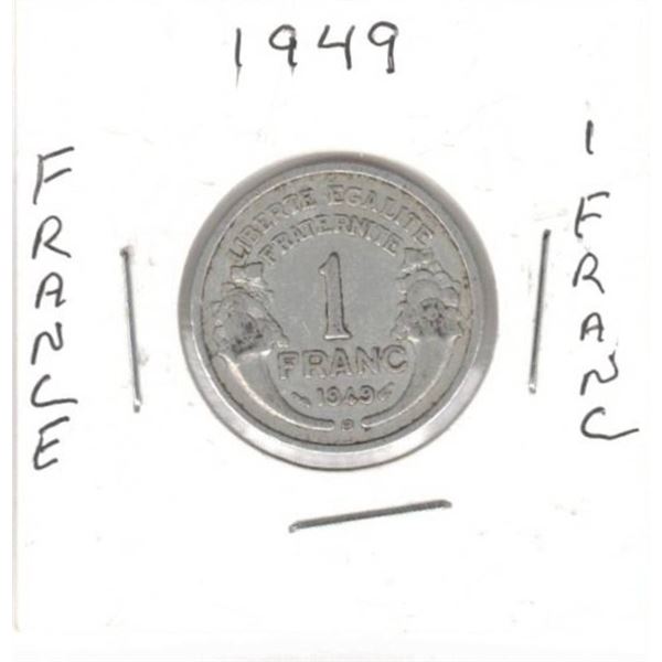 France 1 Franc Coin