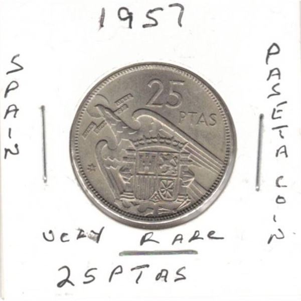 Spain Paseta Coin, 2 SPTAS, VERY RARE