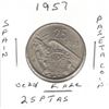 Image 1 : Spain Paseta Coin, 2 SPTAS, VERY RARE