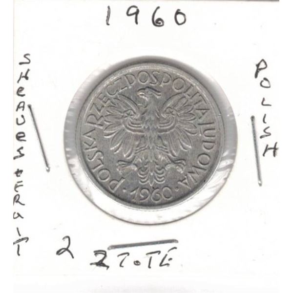 Polish Sheaves & Fruit Coin