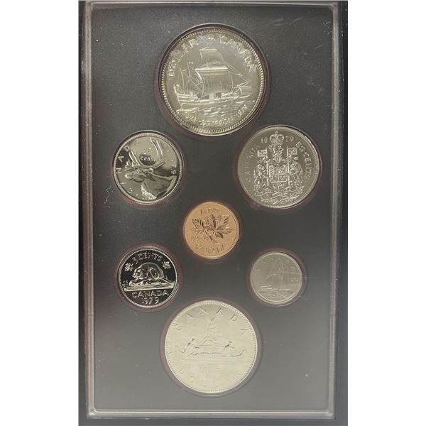1979 Canada Specimen Set - with Griffin Silver Dollar - Proof Set