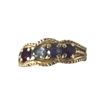 Image 3 : 10kt Gold Ring with gem Stones , Weight 2.87 g