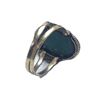 Image 5 : 14kt Gold Ring with turquoise stone, Weight 4.497 g