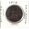 Image 1 : 1872 British Half Penny