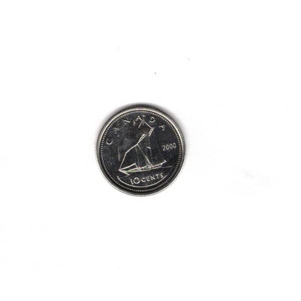 2000 Dime,  Winnipeg Mint