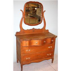 Vintage Dresser and Mirror